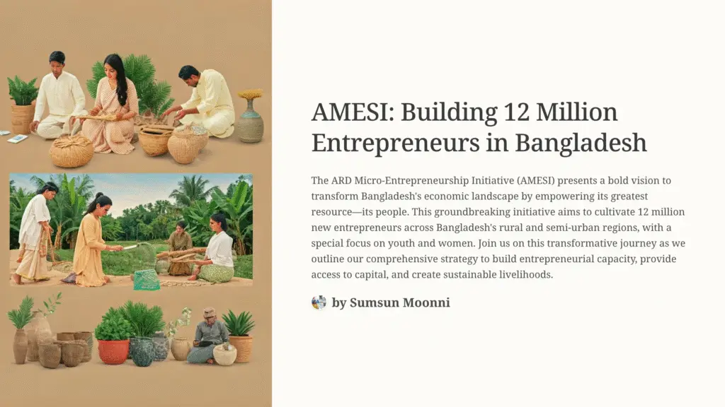 ARD Studio Invites You to Co-Create the Future of Rural Bangladesh